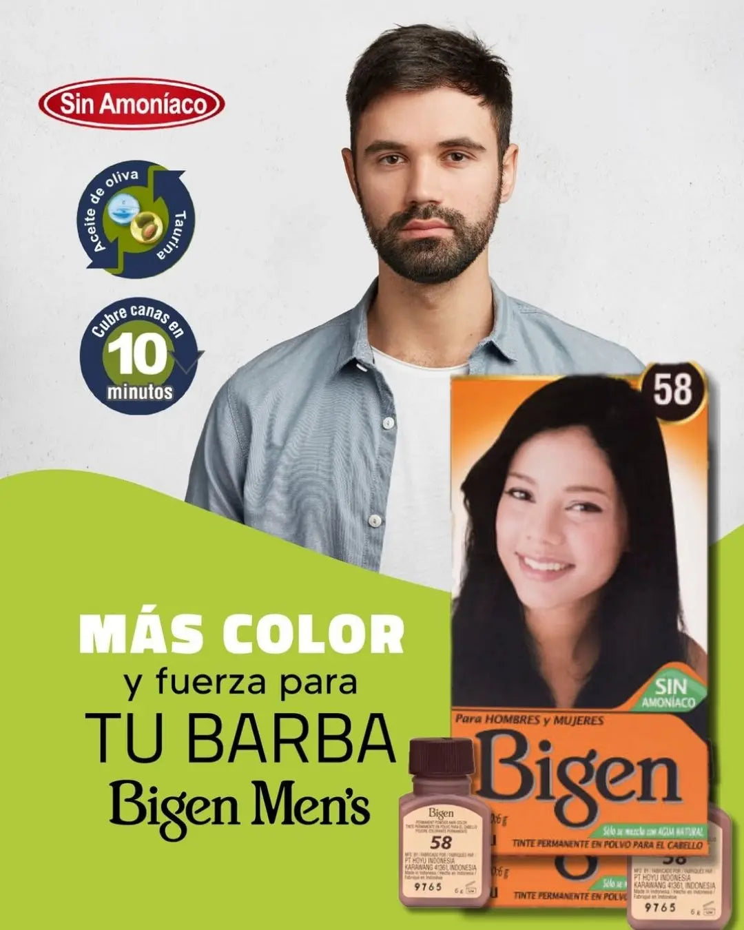 BIGEN®︎ - Para Hombres y Mujeres