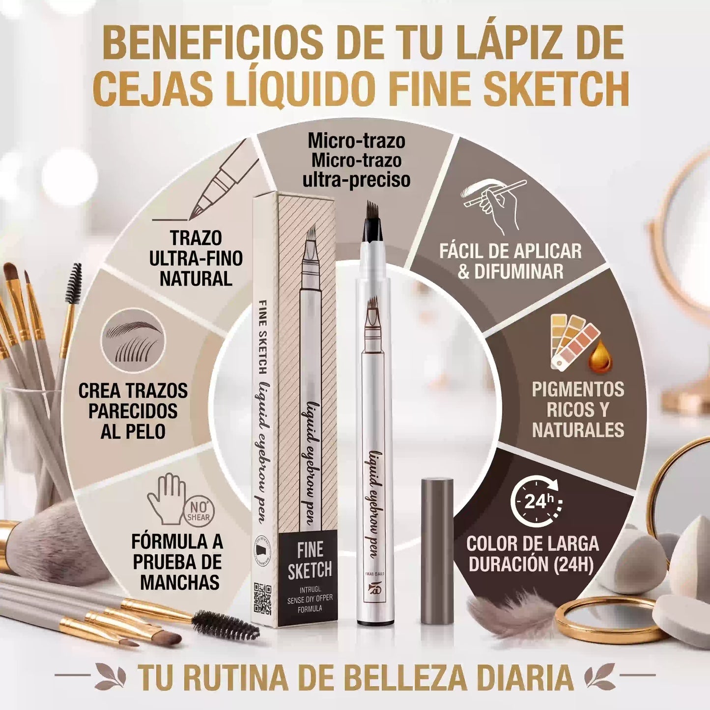 LAPIZ MICROBLADING PARA CEJAS PREMIUM