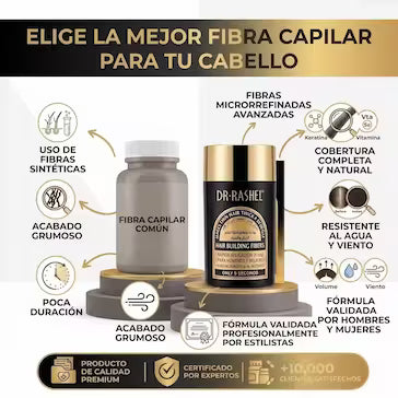 FIBRA CAPILAR (22gr) - Hasta 50 Aplicaciones