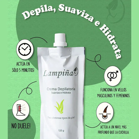CREMA DEPILADORA LAMPIÑA