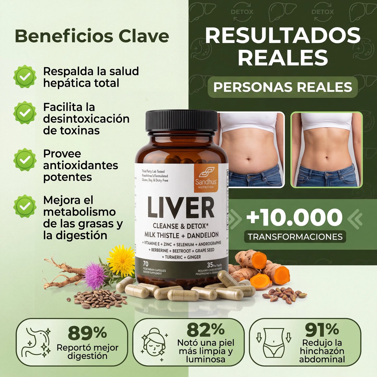 LIVER Cleanse & Detox (70 Cápsulas)