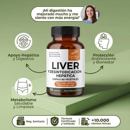 LIVER Cleanse & Detox (70 Cápsulas)