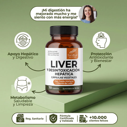 LIVER Cleanse & Detox (70 Cápsulas)