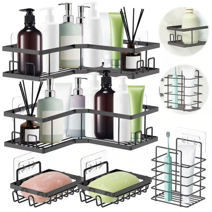 SET ORGANIZADOR DE BAÑO (5 PIEZAS)