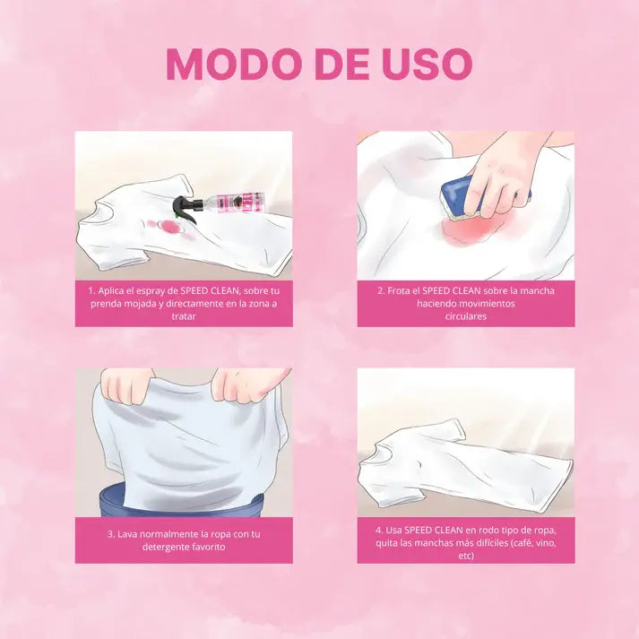 SPEED CLEAN  - QUITAMANCHAS