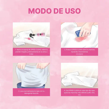 SPEED CLEAN  - QUITAMANCHAS